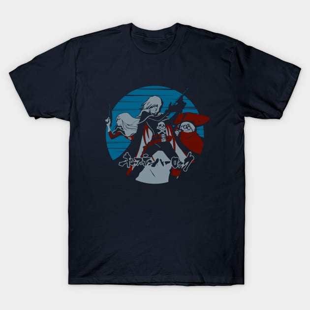 126b Harlock Trio T-Shirt by Yexart